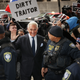 Roger Stone, a longtime adviser to President Donald Trump, arrives at the Prettyman United States Courthouse before facing charges from Special Counsel Robert Mueller that he lied to Congress and engaged in witness tampering January 29, 2019 in Washington, DC. A self-described ‘political dirty-trickster,’ Stone said he has been falsely accused and will plead ‘not guilty.’